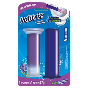 Gel sanitário com aplicador Lavanda Francesa